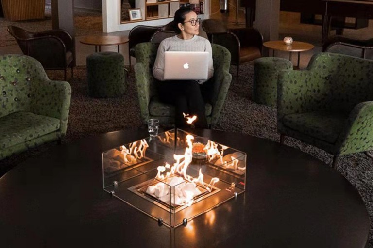 What is a WATER VAPOR FIREPLACE?