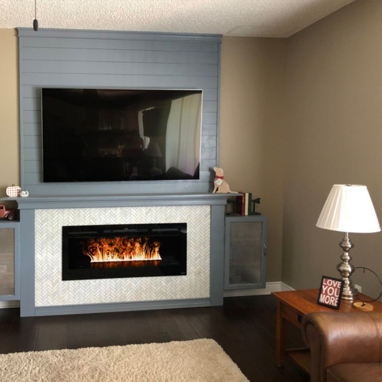 How does Water Vapor Fireplace Work?