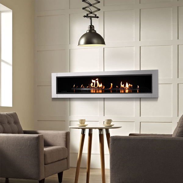 Unique And Elegant Indoor Fireplace
